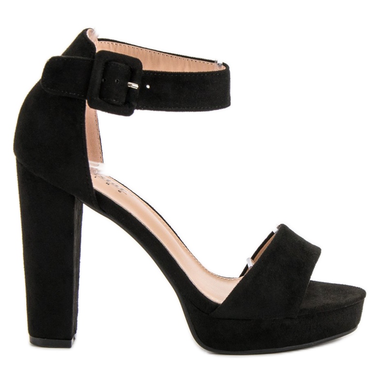 Seastar Szexi szandál a platformon fekete Seastar Szexi szandál a platformon fekete