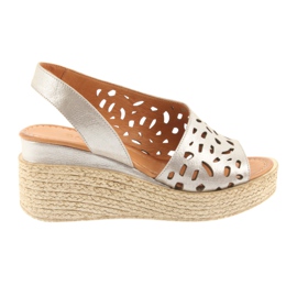 Ék szandál Badura 4722 cappuccino bézs