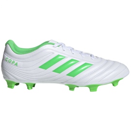 Adidas Copa 19.4 Fg M D98069 futballcipő sokszínű fehér