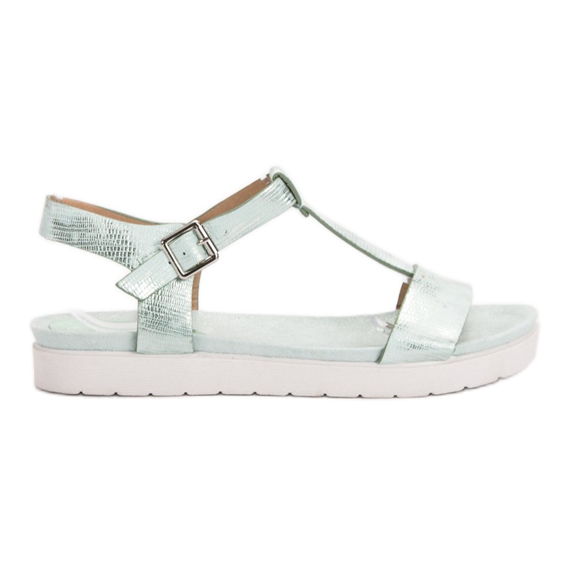 SHELOVET Menta szandál zöld