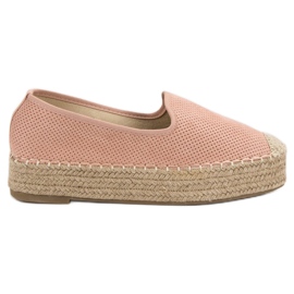 Best Shoes Lordsy a platformon rózsaszín Best Shoes Lordsy a platformon rózsaszín