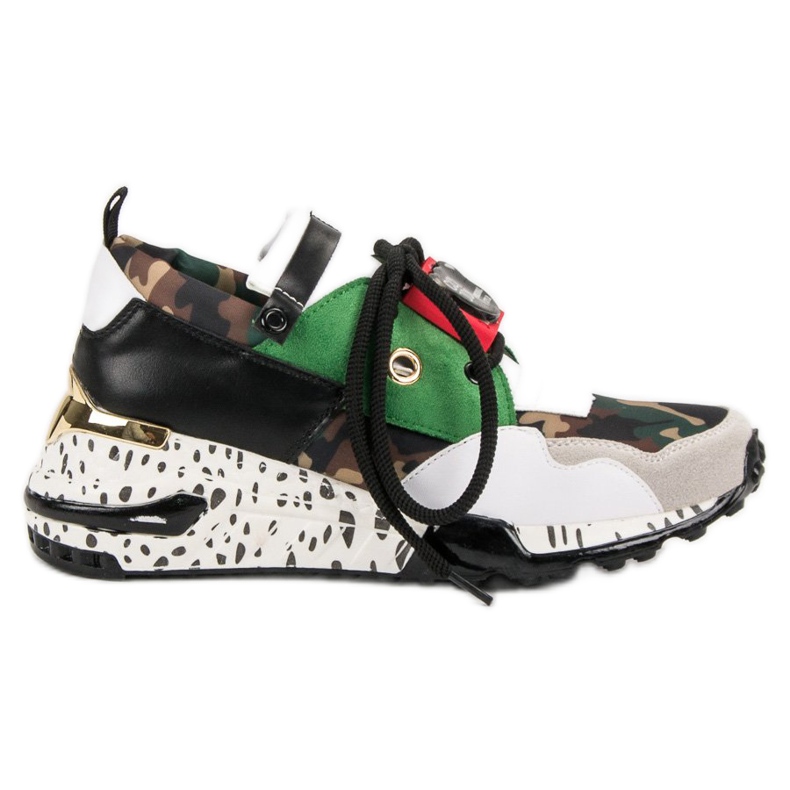 Divatos VICES cipők fehér sokszínű Divatos VICES cipők fehér sokszínű