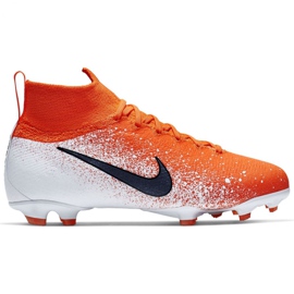 Nike Mercurial Superfly 6 Elite Fg Jr AH7340-801 futballcipő sokszínű piros