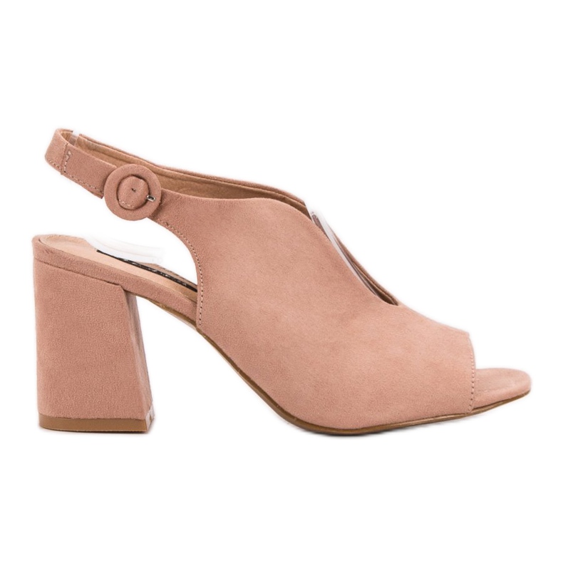 Milaya Épített szandál rózsaszín