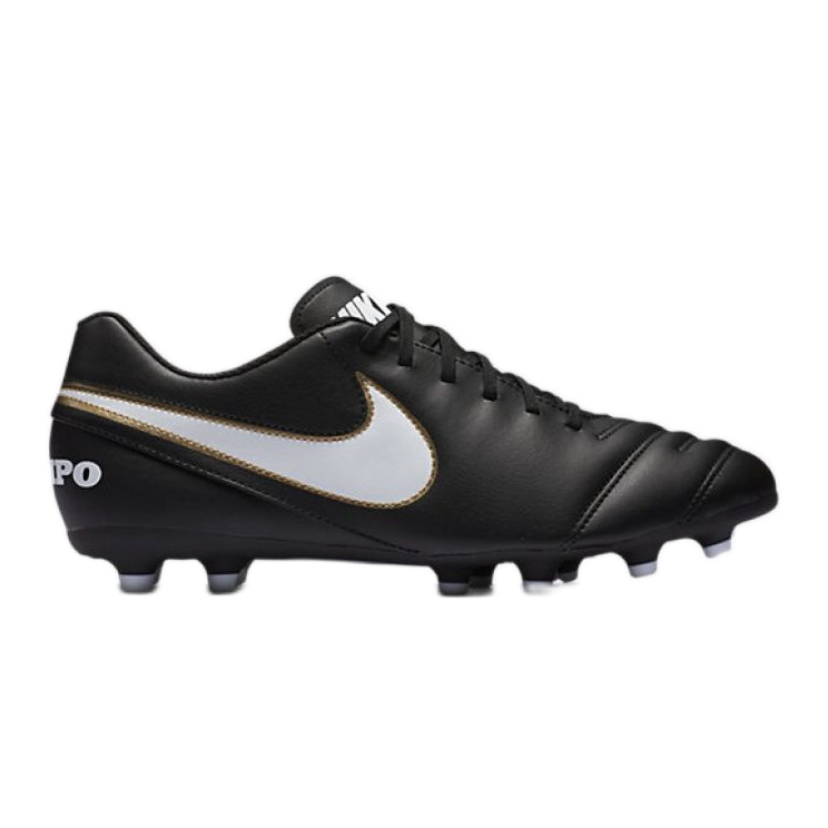 Nike Tiempo Rio Iii Fg M 819233-010 futballcipő fekete fekete