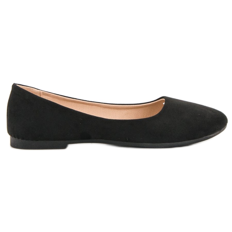 Evento Fekete velúr balerinák