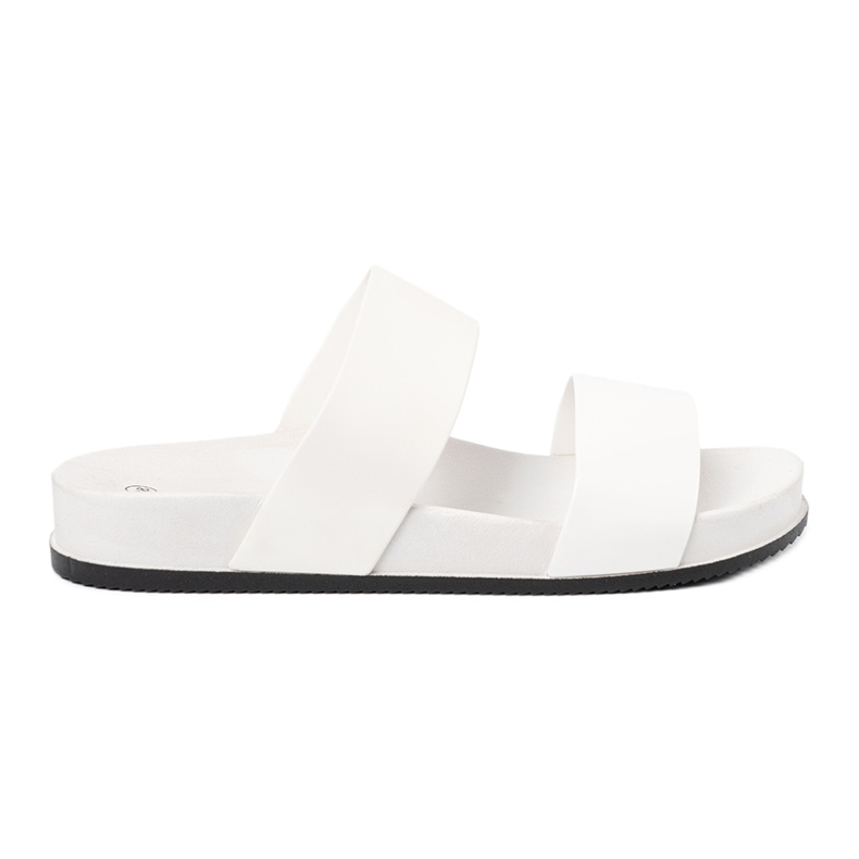 SHELOVET Kényelmes fehér papucs