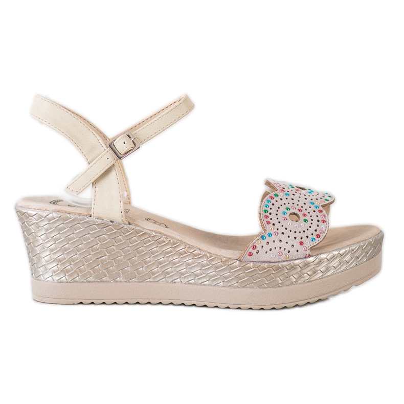 Kylie Alkalmi szandál bézs