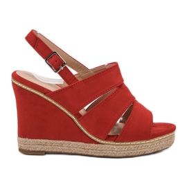 Primavera Piros szandál