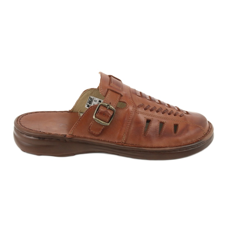 Naszbut férfi papucs 044 barna