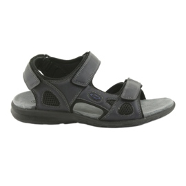 American Club Amerikai HL06 sportszandál fekete sötétkék