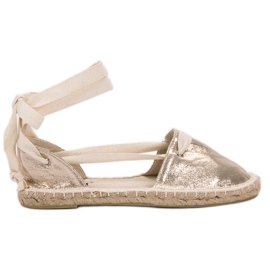 Cm Paris Csomózott Espadrilles sárga Cm Paris Csomózott Espadrilles sárga
