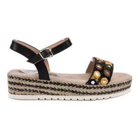 SHELOVET Szandálok A Platformon fekete