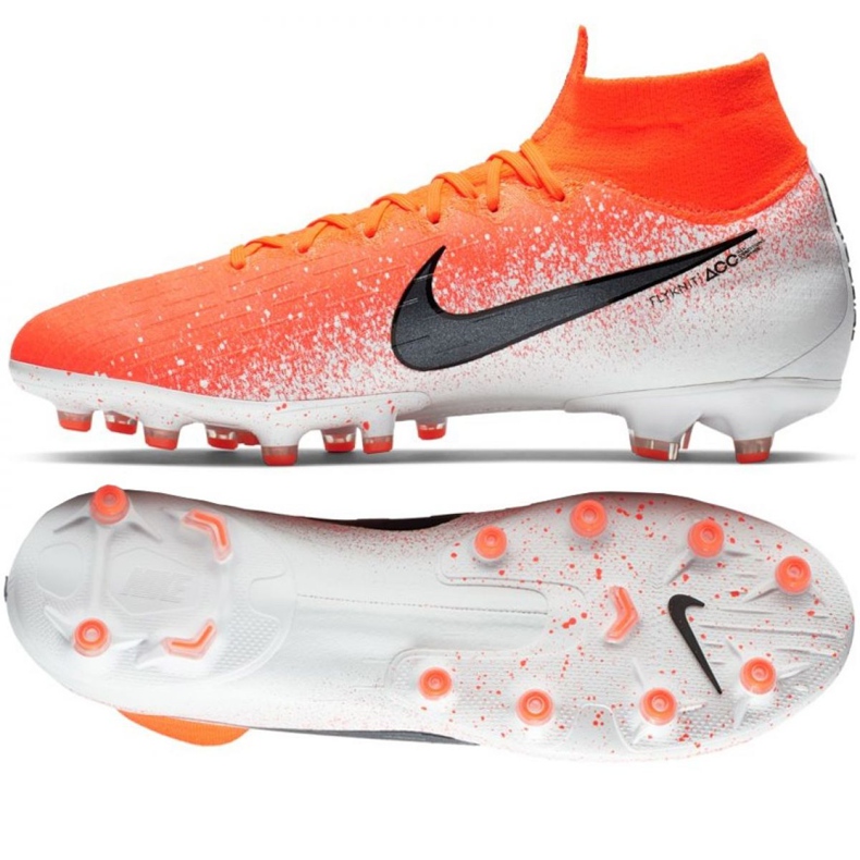 Nike Mercurial Superfly 6 Elite Ag Pro M AH7377-801 futballcipő sokszínű piros