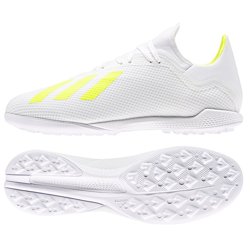 Adidas X 18.3 Tf M BB9400 futballcipő sokszínű fehér