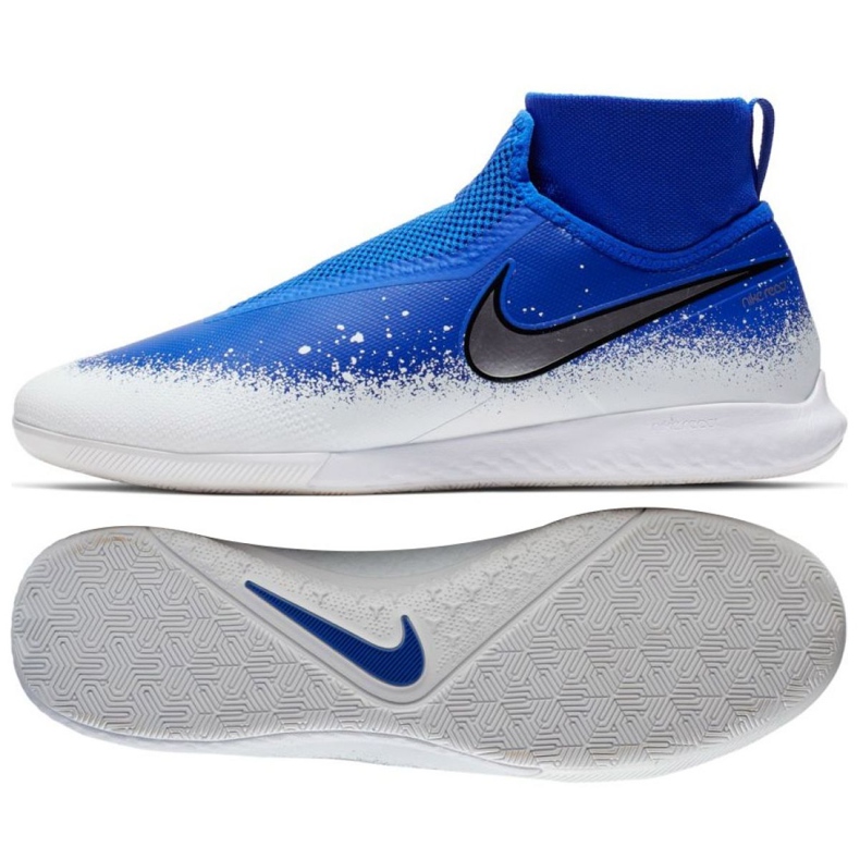 Belső cipők Nike React Phantom Vsn Pro Df Ic M AO3276-410 sokszínű kék