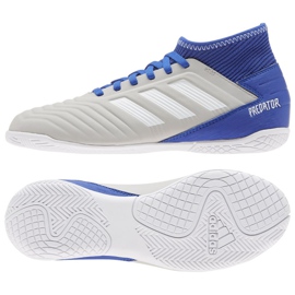 Belső cipő adidas Predator 19.3 In Jr CM8545 sokszínű szürke Belső cipő adidas Predator 19.3 In Jr CM8545 sokszínű szürke