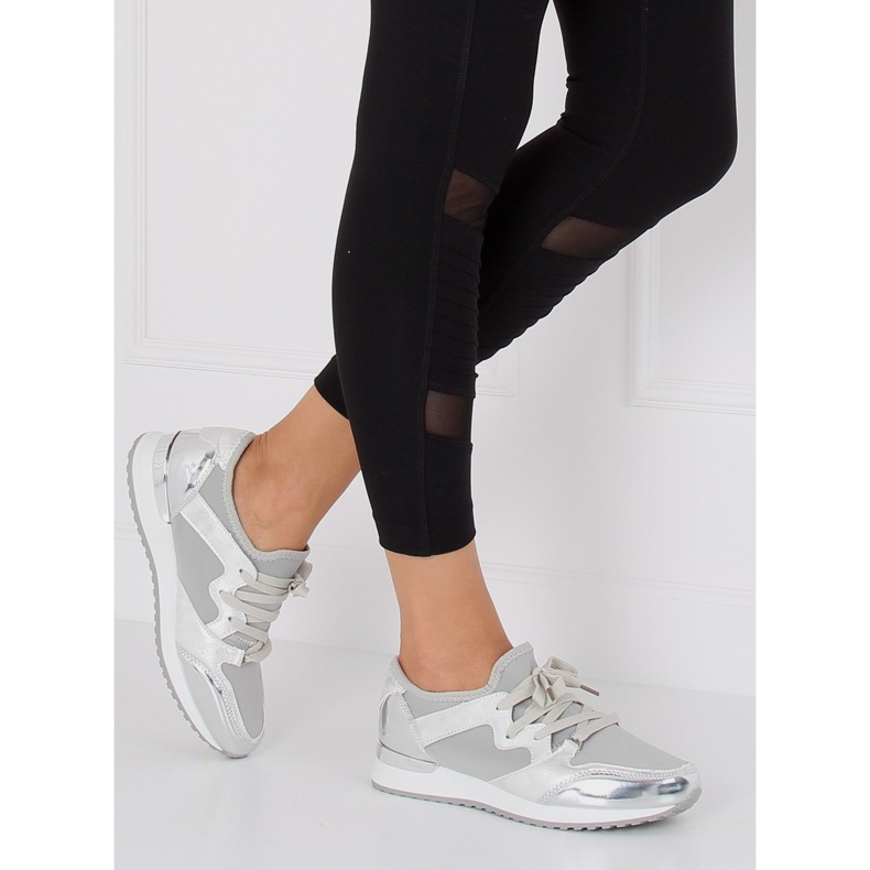 Ezüst 6241 ezüst II-GAT sportcipő szürke