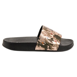 SHELOVET Moro papucs sárga