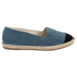 VICES farmer espadrilles kék