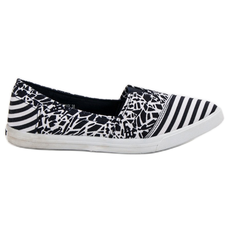 Sweet Shoes Slipons mintával sötétkék