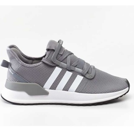 Adidas U_path Run J 111 szürke lábbeli Fehér Fekete