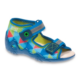 Befado sárga gyermekcipő 250P059 kék sokszínű