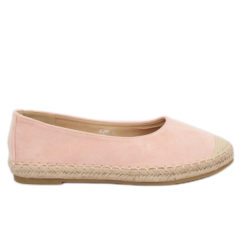 Rózsaszín balerina espadrilles N-2980 Pink