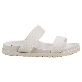 Seastar Fényes papucs fehér Seastar Fényes papucs fehér