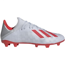 Az adidas X 19.3 Fg M F35382 futballcipő sokszínű ezüst