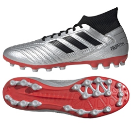 Adidas Predator 19.3 Ag M F99989 futballcipő sokszínű ezüst