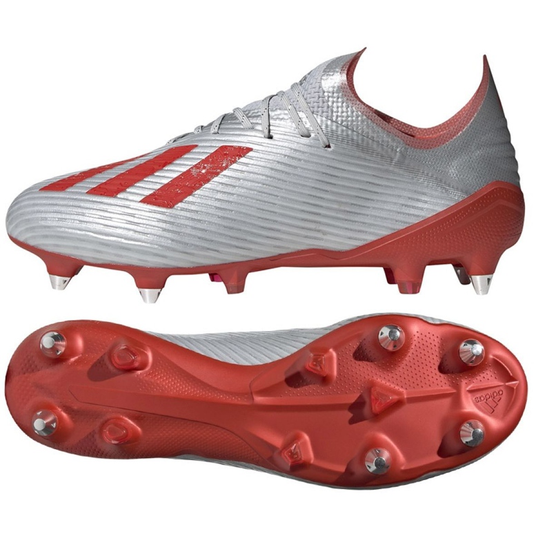 Adidas X 19.1 Sg M F35311 futballcipő sokszínű ezüst