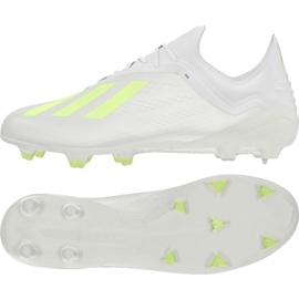 Adidas X 18.1 Fg M BB9348 futballcipő sokszínű fehér