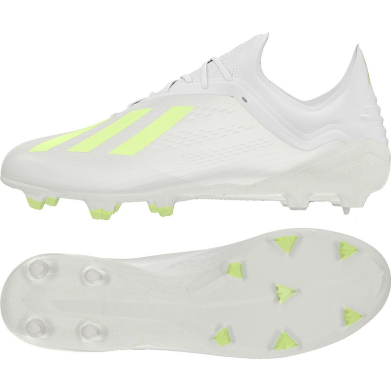 Adidas X 18.1 Fg M BB9348 futballcipő sokszínű fehér