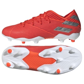 Az adidas Nemeziz 19.1 Fg Jr F99955 futballcipő piros piros