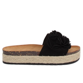 Fekete espadrilles N-35 Black