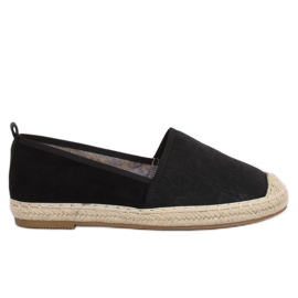 Fekete női espadrilles A629-ESP-1 Black