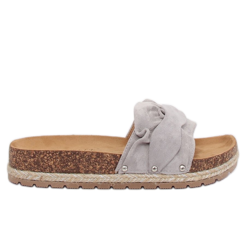 Szürke Espadrilles szürke BJS-002 Szürke sokszínű Szürke Espadrilles szürke BJS-002 Szürke sokszínű
