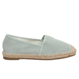 Női espadrilles aquamarine N-2978 L.GREEN zöld Női espadrilles aquamarine N-2978 L.GREEN zöld