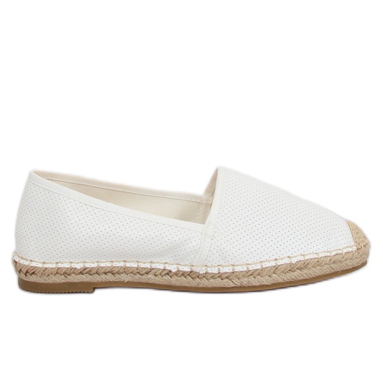 Fehér espadrilles nőknek N-2978 Fehér