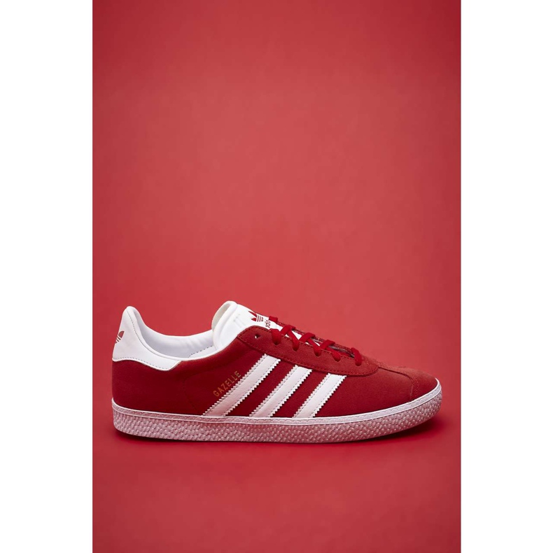 Adidas Gazelle J 543 Scarlet lábbeli fehér arany fém piros
