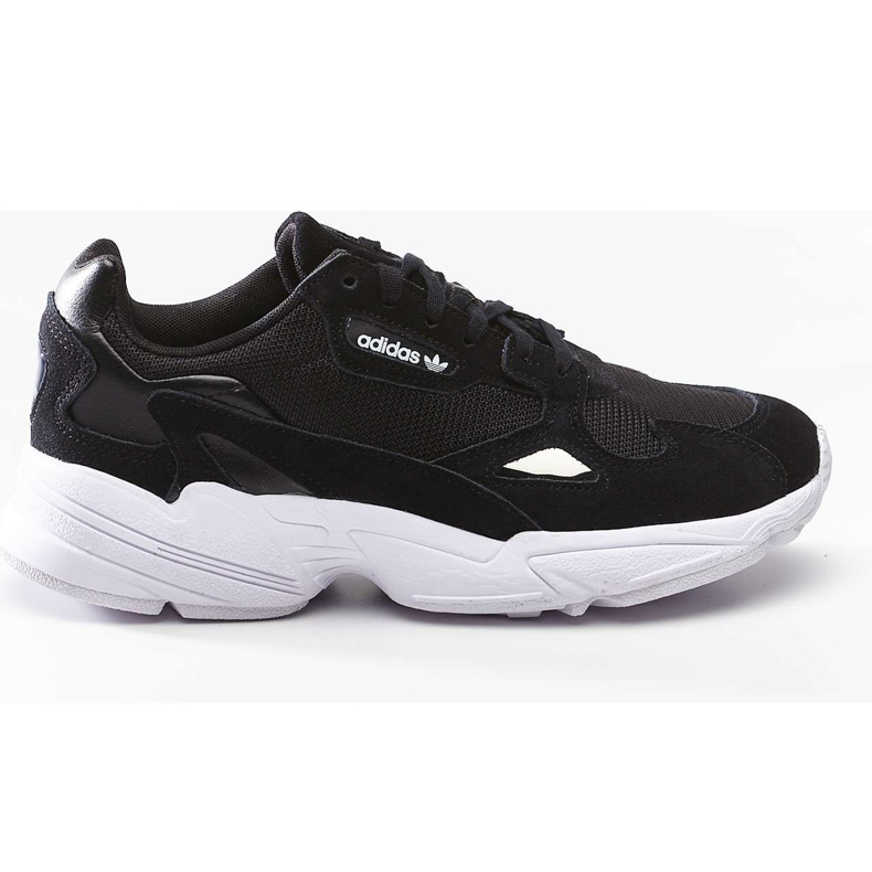Adidas Falcon W 129 Core Black Core fekete lábbeli fehér