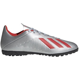 Adidas X 19.4 Tf M F35344 futballcipő sokszínű ezüst