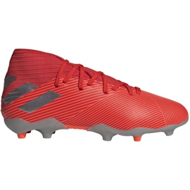 Adidas Nemeziz 19.3 Fg Jr F99951 futballcipő piros piros