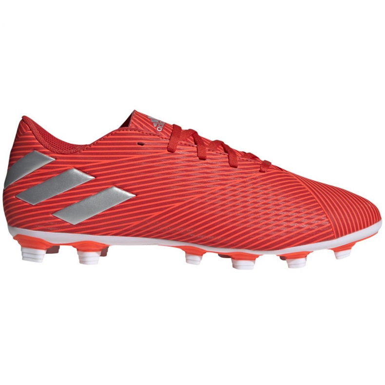 Adidas Nemeziz 19.4 FxG M F34393 futballcipő piros piros Adidas Nemeziz 19.4 FxG M F34393 futballcipő piros piros