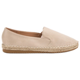 Primavera Velúr Espadrilles barna