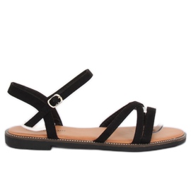 Fekete női szandál WL255 Fekete