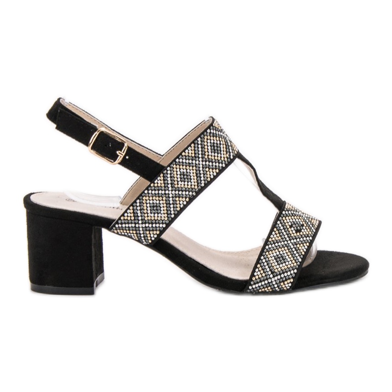 Goodin Magas sarkú szandál fekete