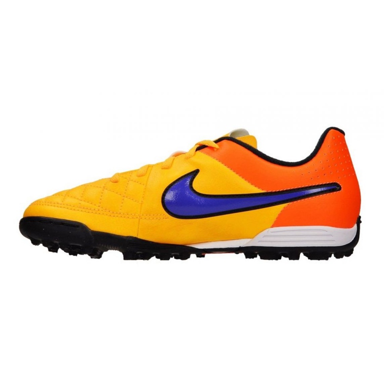 Nike Tiempo Rio Ii Tf Jr 631524-858 futballcipő sokszínű narancssárga