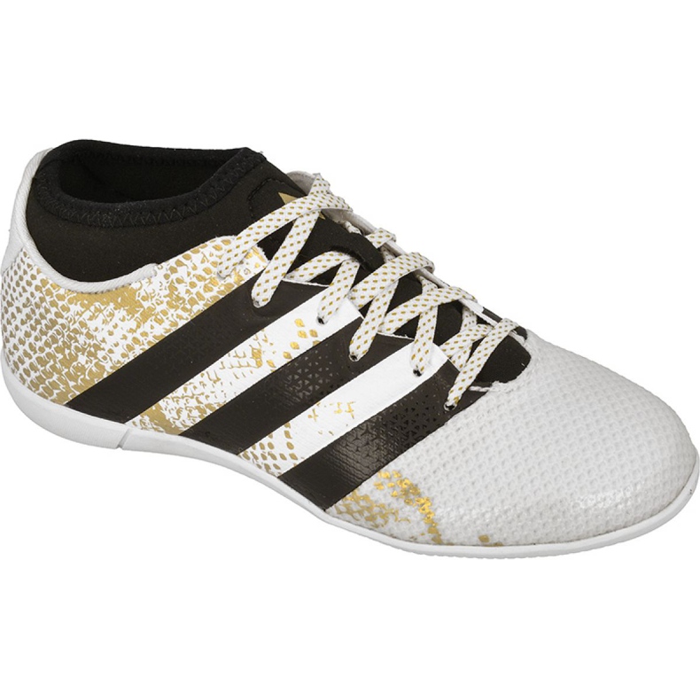 Belső cipő adidas Ace 16.3 Primemesh In Jr AQ3427 fehér fehér